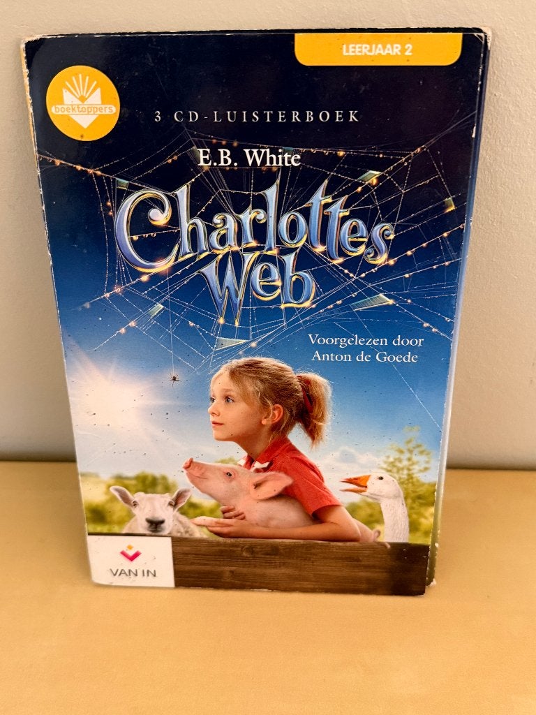 E.B. White - Charlottes Web luisterboek Anton de Goede, Livres, Livres audio & Audiolivres, Enlèvement ou Envoi, E.B. White, CD