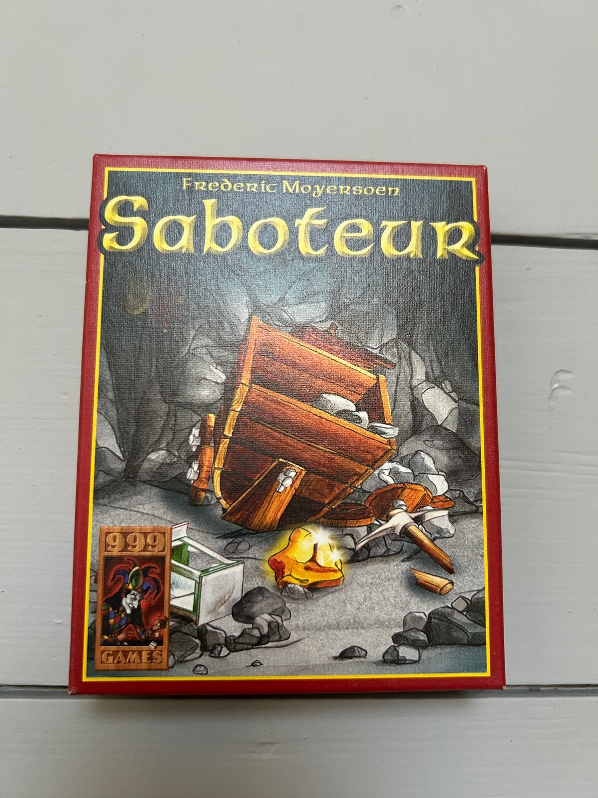 Kaartspel Saboteur, Hobby en Vrije tijd, Gezelschapsspellen | Kaartspellen, Zo goed als nieuw, Ophalen of Verzenden