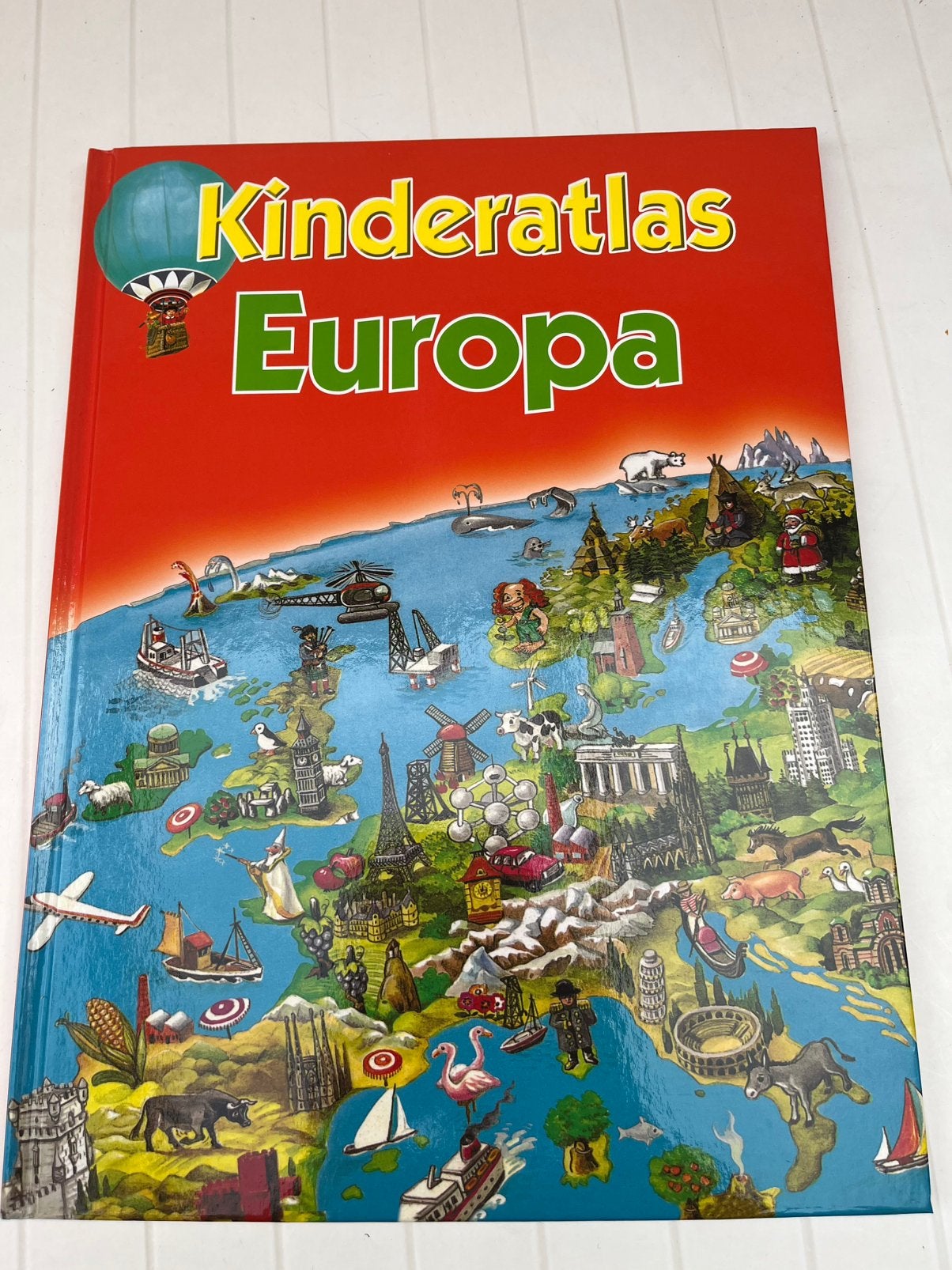 Kinderatlas “ Europa “ heel goede staat, Enlèvement ou Envoi, Comme neuf