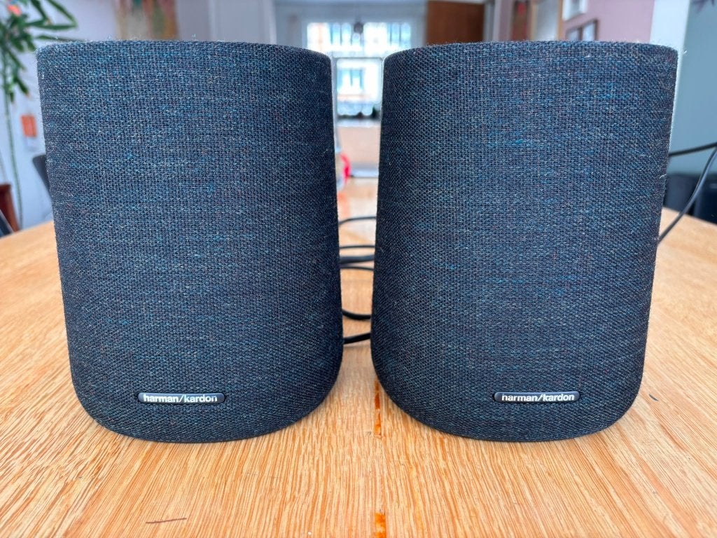 2 haut-parleurs Harman Kardon Citation One, TV, Hi-fi & Vidéo, Enceintes, Moins de 60 watts, Comme neuf, Enlèvement, Bluetooth