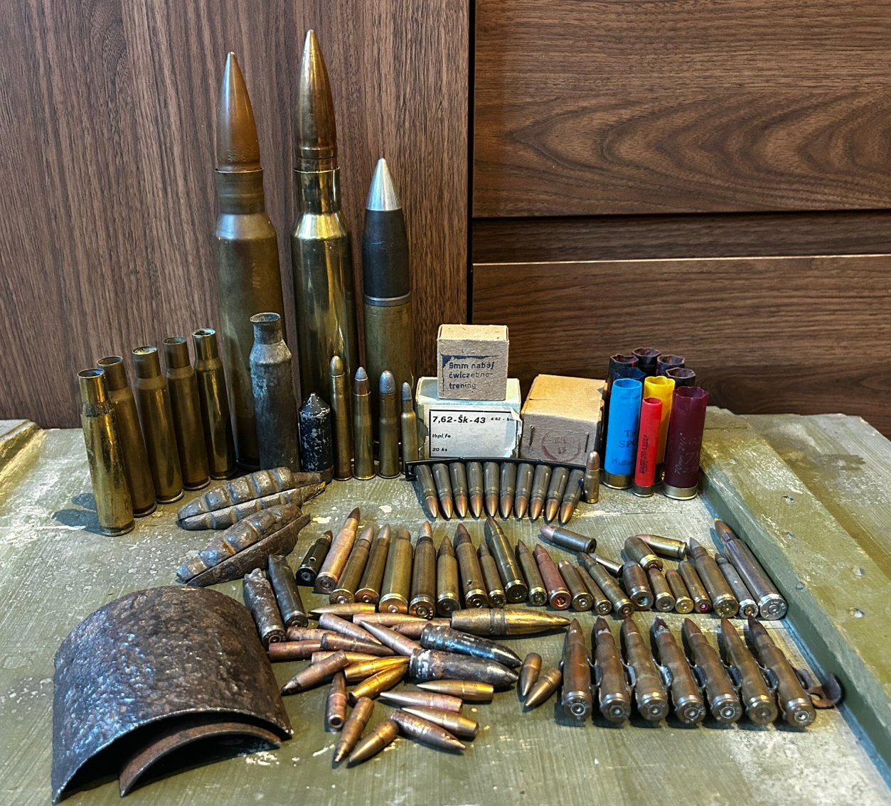 Lot inerte patronen .22 tot 30mm, Verzenden, Hulzen of Bodemvondsten