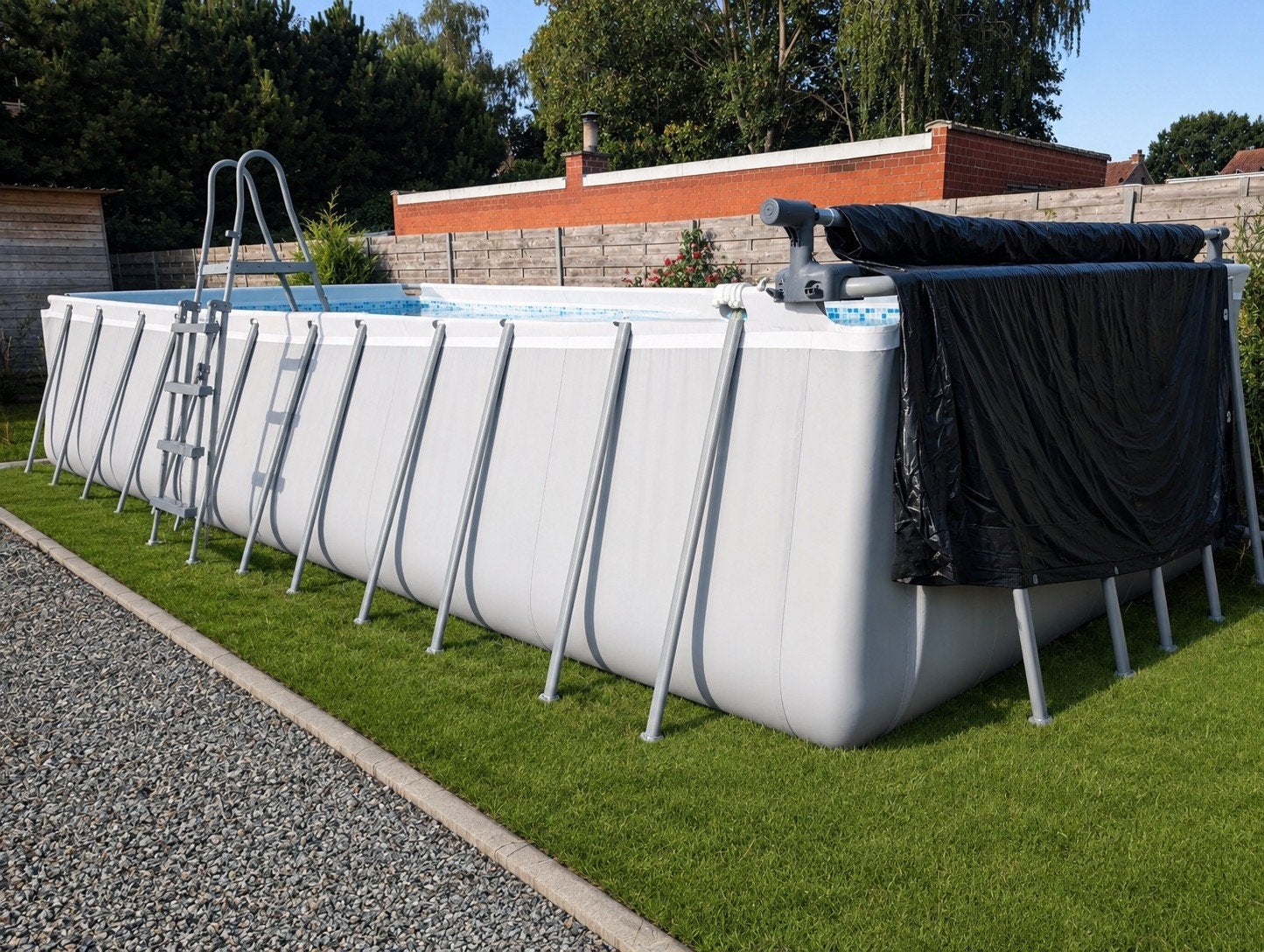 zwembad, Tuin en Terras, Ophalen, Rechthoekig, Opzetzwembad