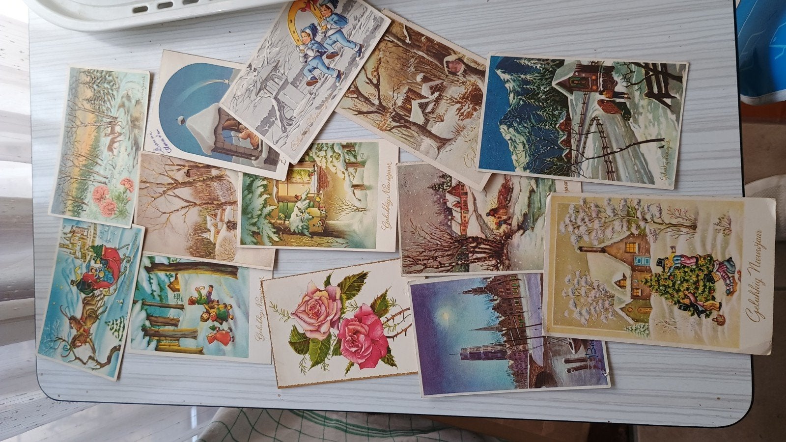 Cartes de vœux de 1961 à 1968, Hobby & Loisirs créatifs, Jeux de cartes à collectionner | Autre, Enlèvement