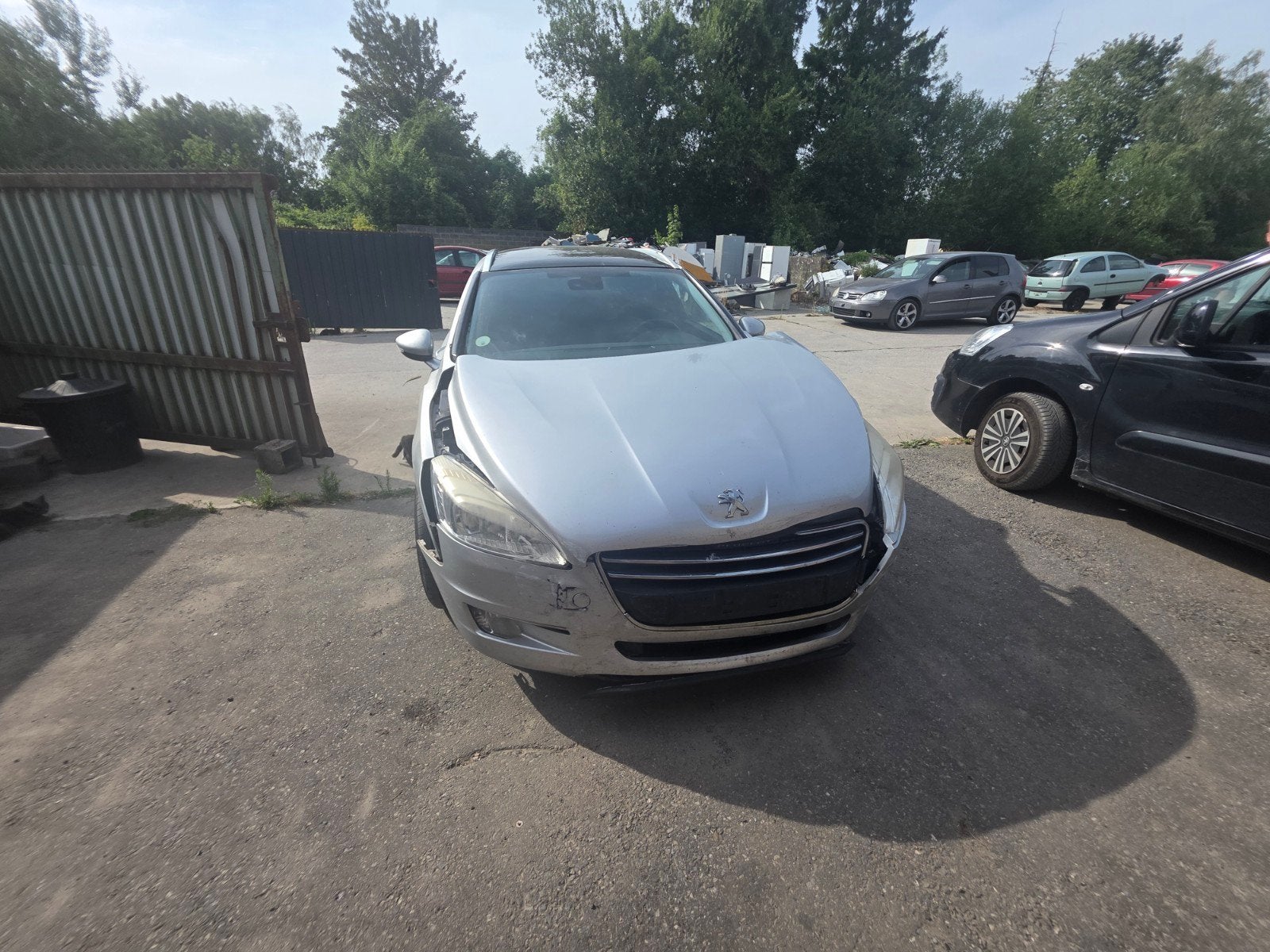 Peugeot 508 accidentée, Autos, Peugeot, Achat, Boîte manuelle, Noir, Particulier