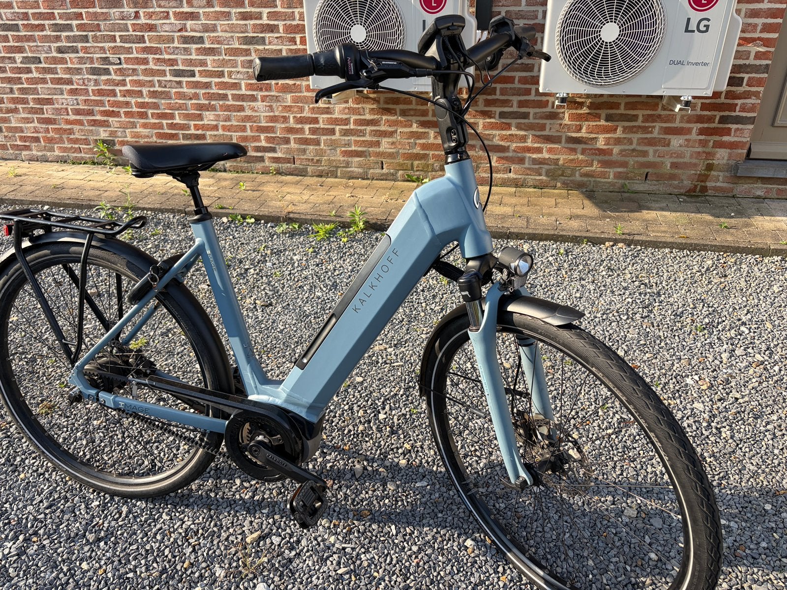 Elektrische fiets  Kalkhoff Image met Gates riem, Enlèvement, Comme neuf