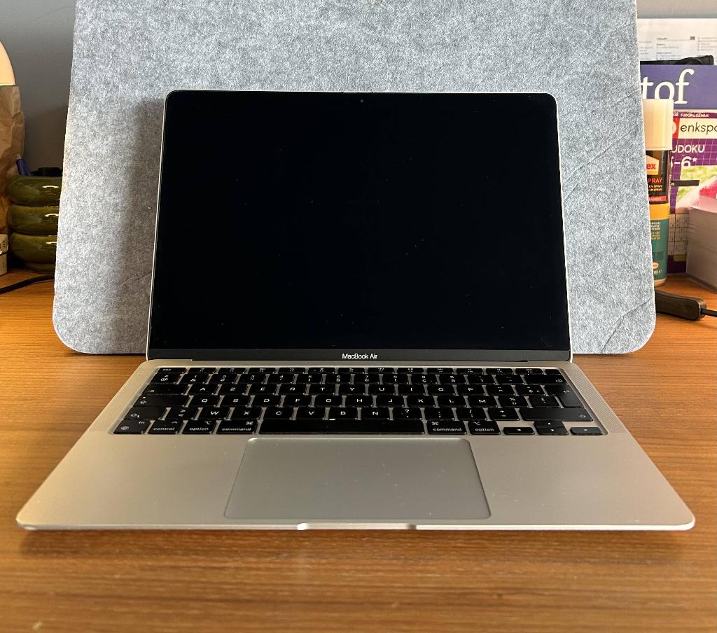 MacBook Air M1 13” 2020 512GBSSD Topstaat met doos & oplader, Computers en Software, Apple Macbooks, Ophalen, Gebruikt, 8 GB, 13 inch