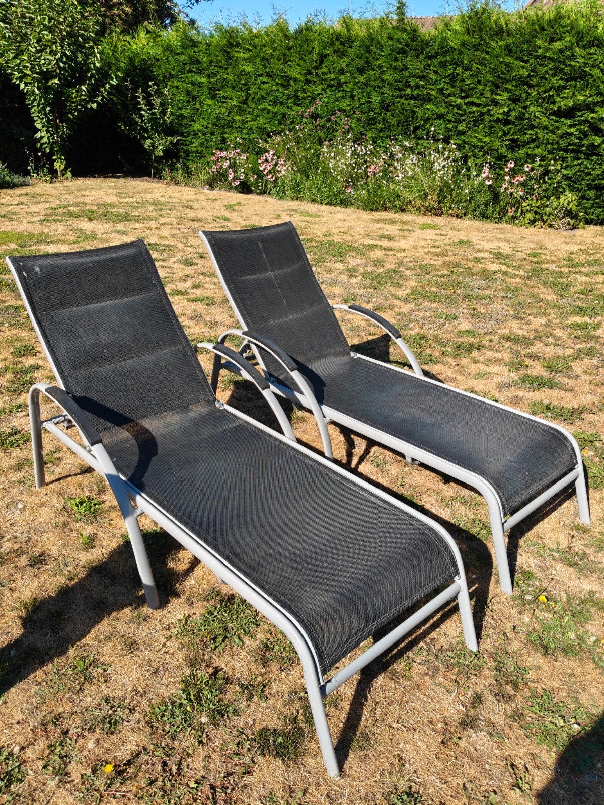 Ligzetels - gratis, Tuin en Terras, Ligbedden, Ophalen