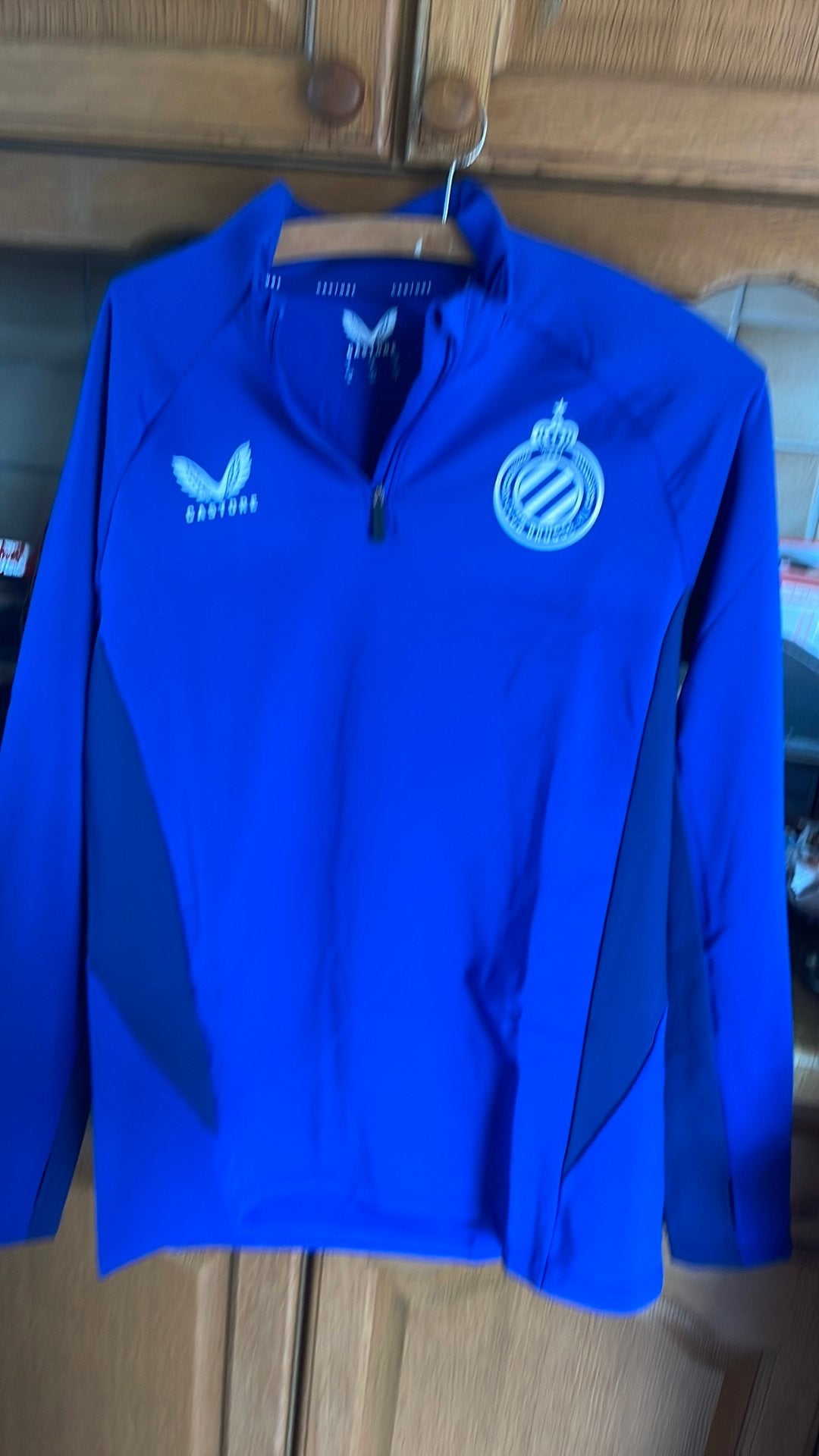 Blauwe nieuwe sweater club brugge  small, Ophalen of Verzenden, Zo goed als nieuw