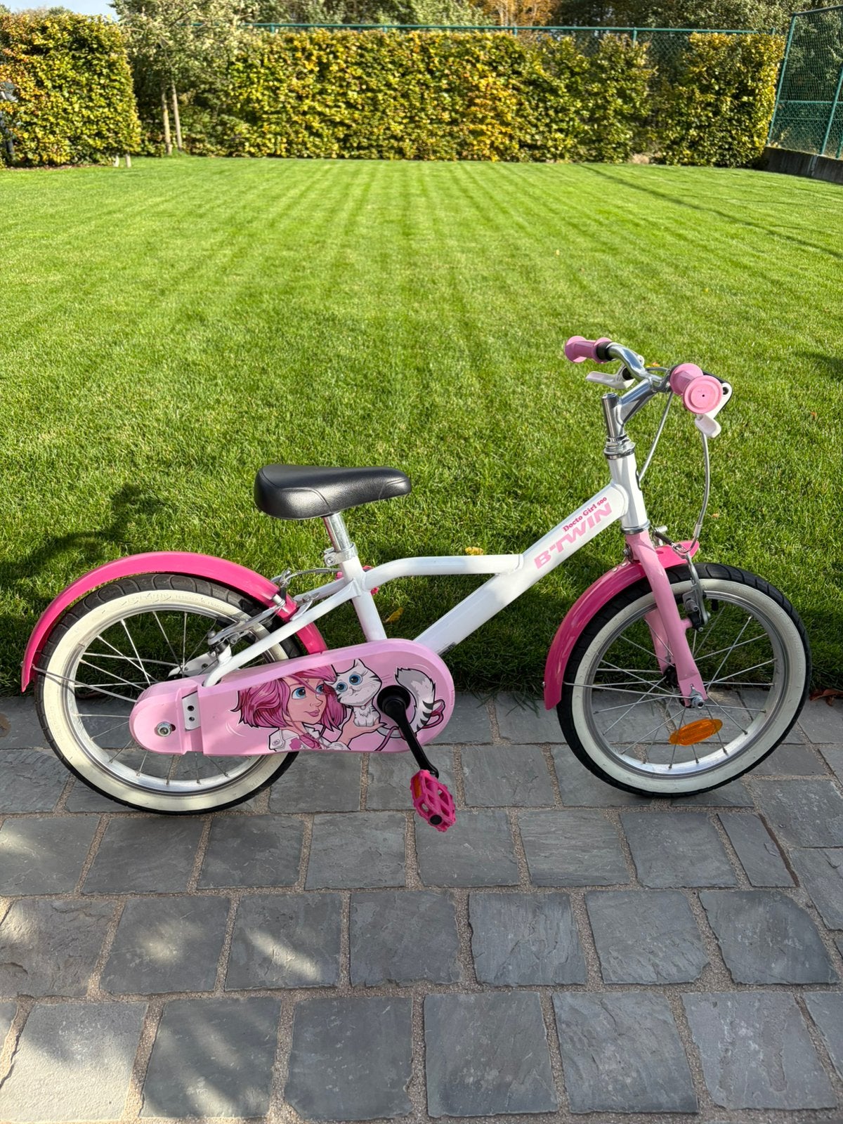 Meisjesfiets BTWIN 16 inch, Ophalen, Zo goed als nieuw