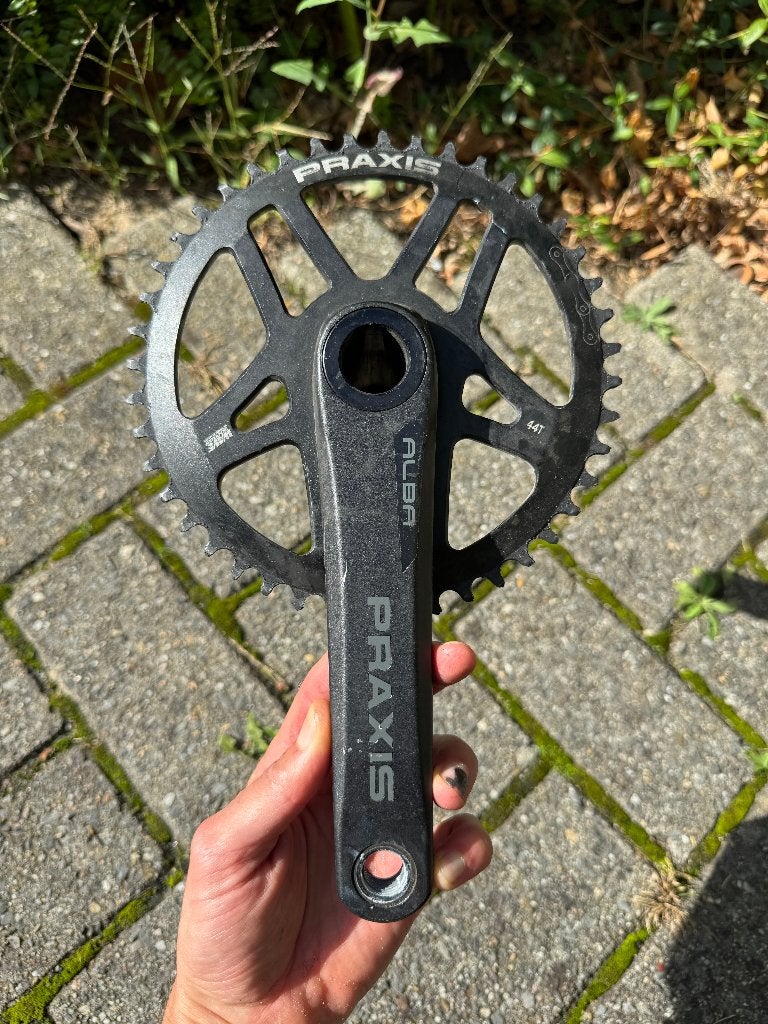 Praxis Works Alba 1x crankset 170mm en bottom bracket (PF30), Pédalier ou Pédales, Gravelbike, Praxis, Enlèvement