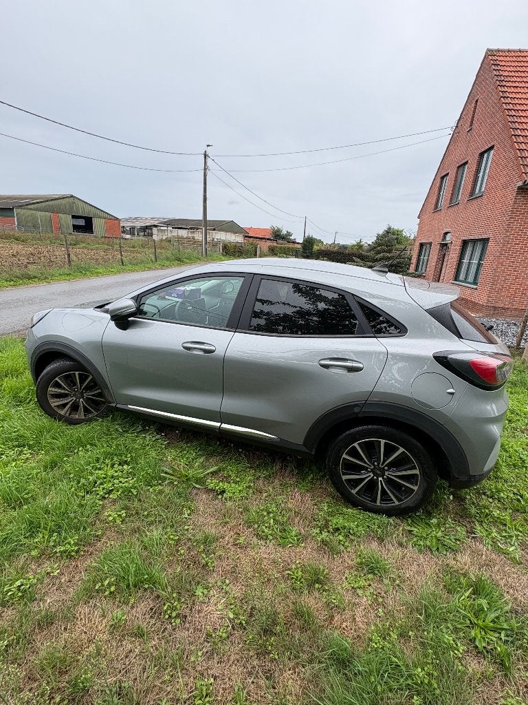 Ford Puma Mild Hybride solar silver, Voorwielaandrijving, Stof, Euro 6, 124 g/km
