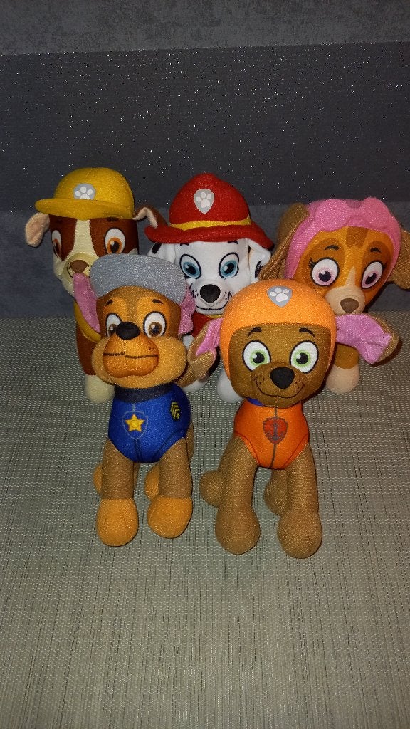 Paw Patrol knuffels, Kinderen en Baby's, Paw Patrol, Ophalen of Verzenden, Gebruikt