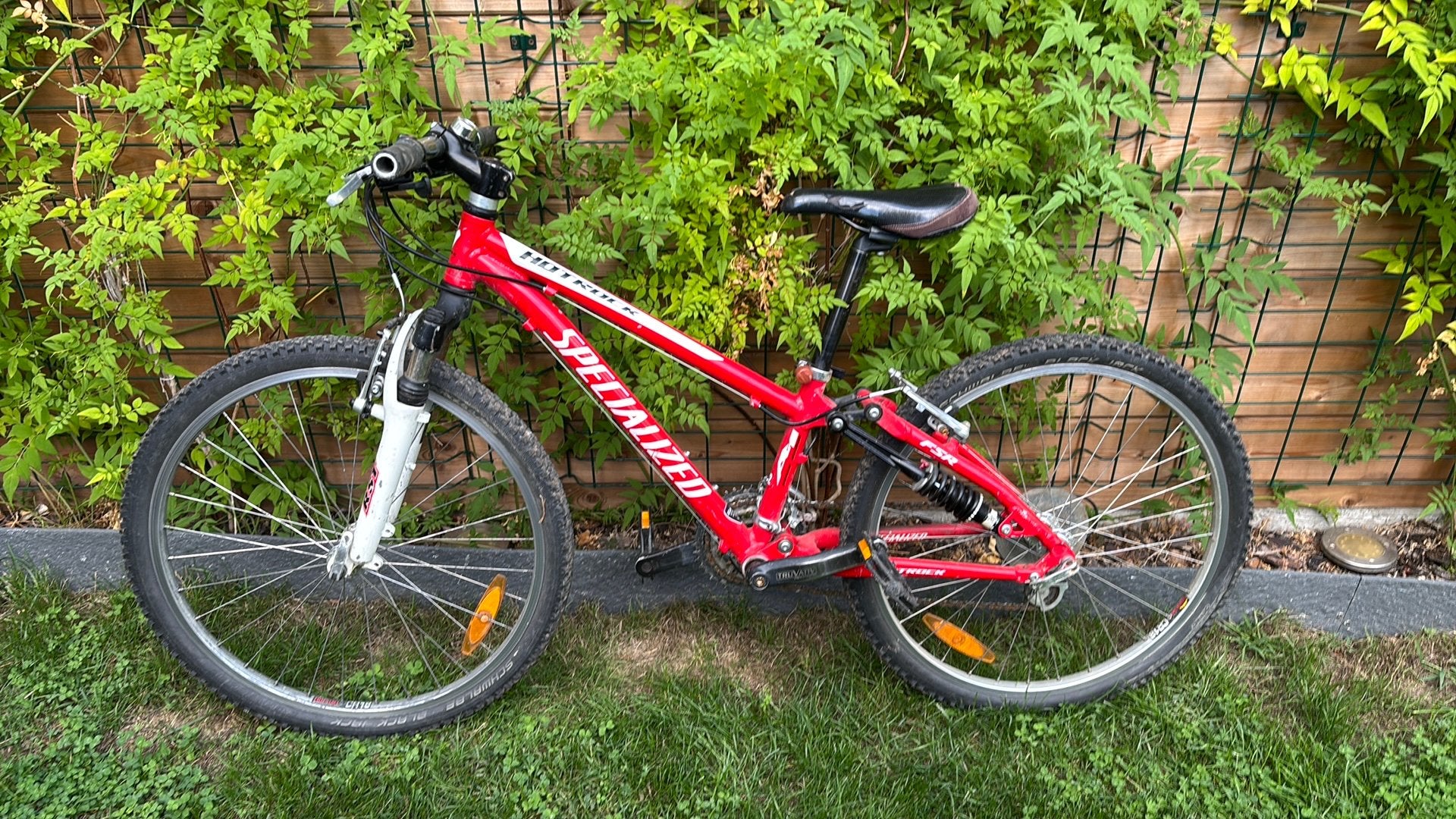 Jongensfiets :Full suspension mountainbike specialized, Fietsen en Brommers, Ophalen, Gebruikt