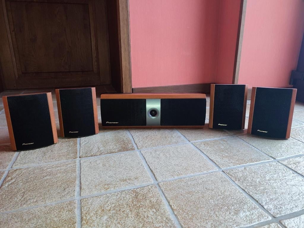 Set de 5 enceintes Pioneer 80w, Enlèvement