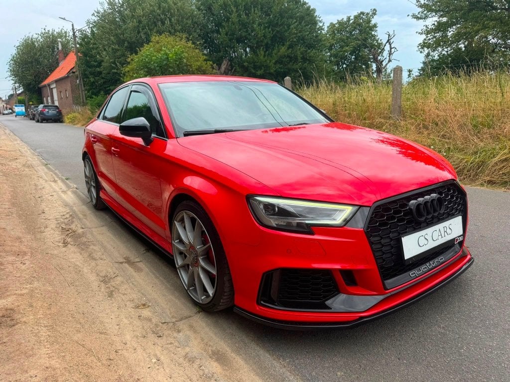 Audi RS3 Facelift | Sedan | 480pk | Led | Camera | Cts | Oz, Auto's, Automaat, RS3, Leder, Bedrijf