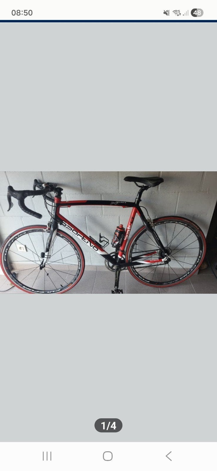 Koersfiets 57 cm sportivo, Ophalen