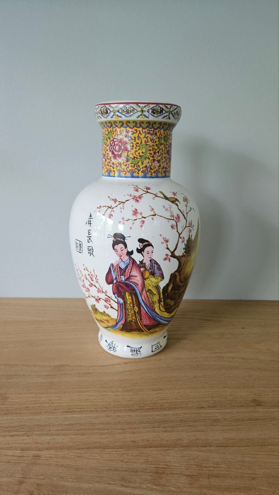 Magnifique vase chinois Famille Rose - Dames & Blossoms - 3, Enlèvement