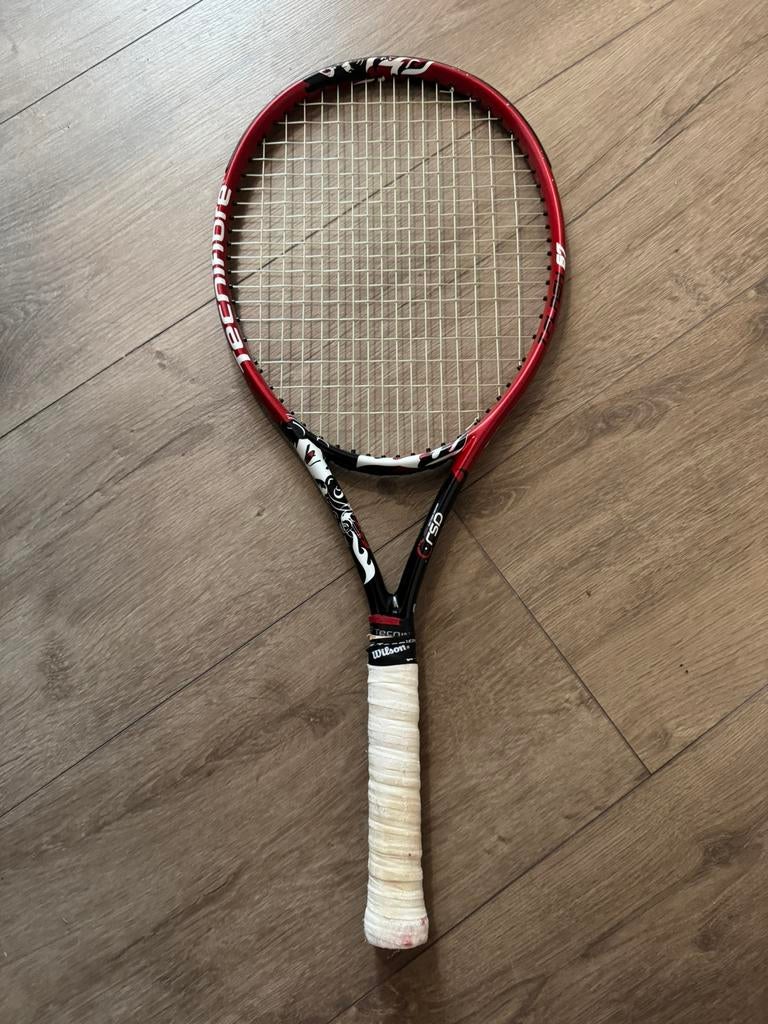 2 Tennisrackets Tecnifibre T-flash 67, Sport en Fitness, Tennis, Gebruikt, L0, Racket, Ophalen