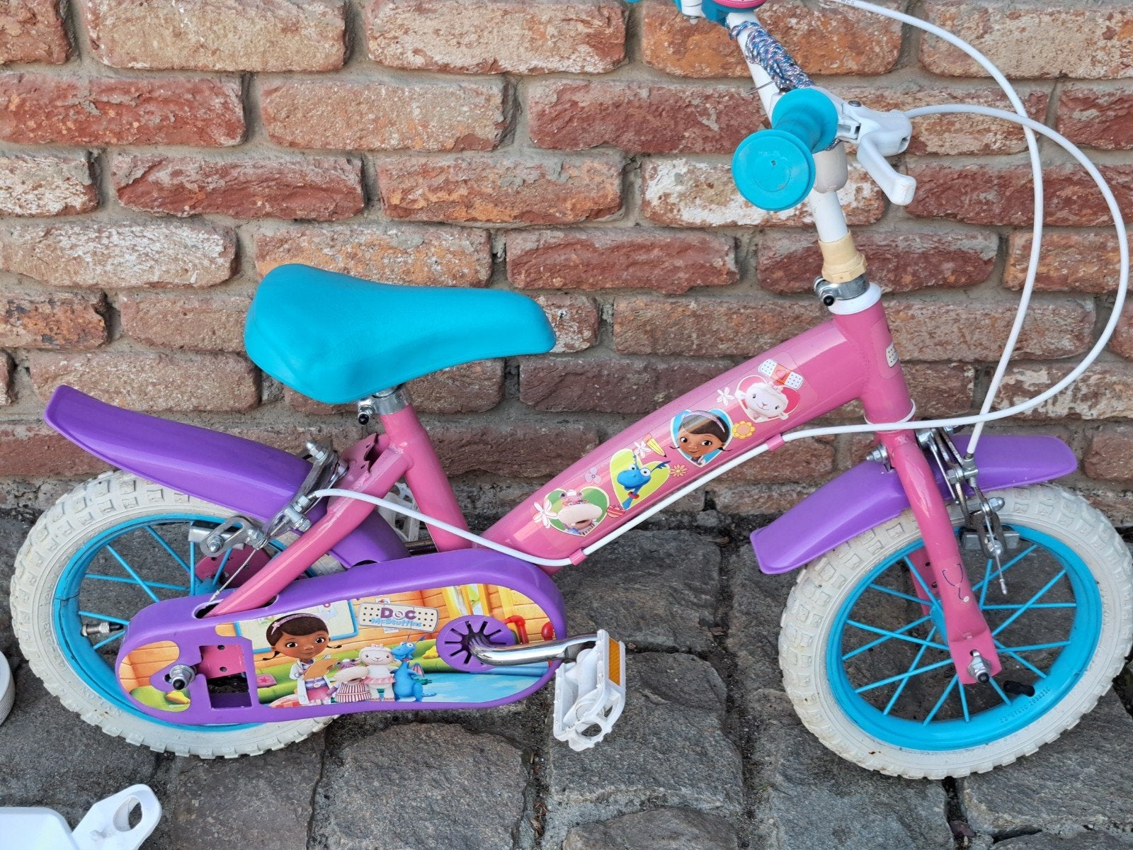 Kinderfietsje 12 inch, Ophalen, Zijwieltjes