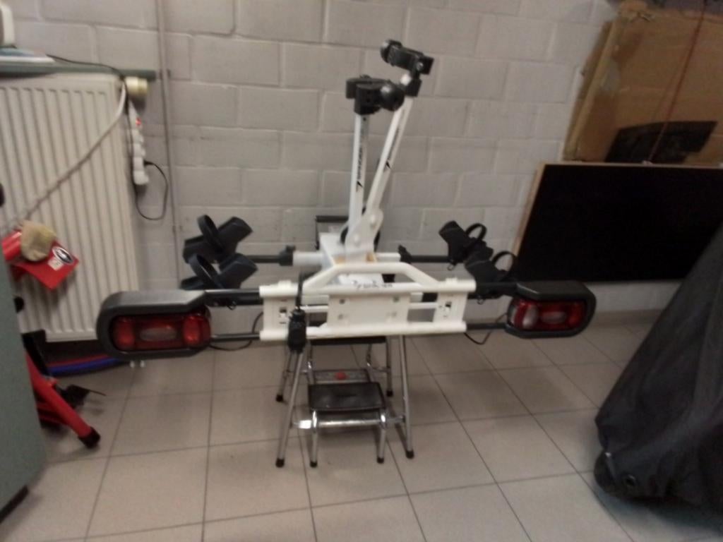 Fietsdrager  Spinder, Ophalen