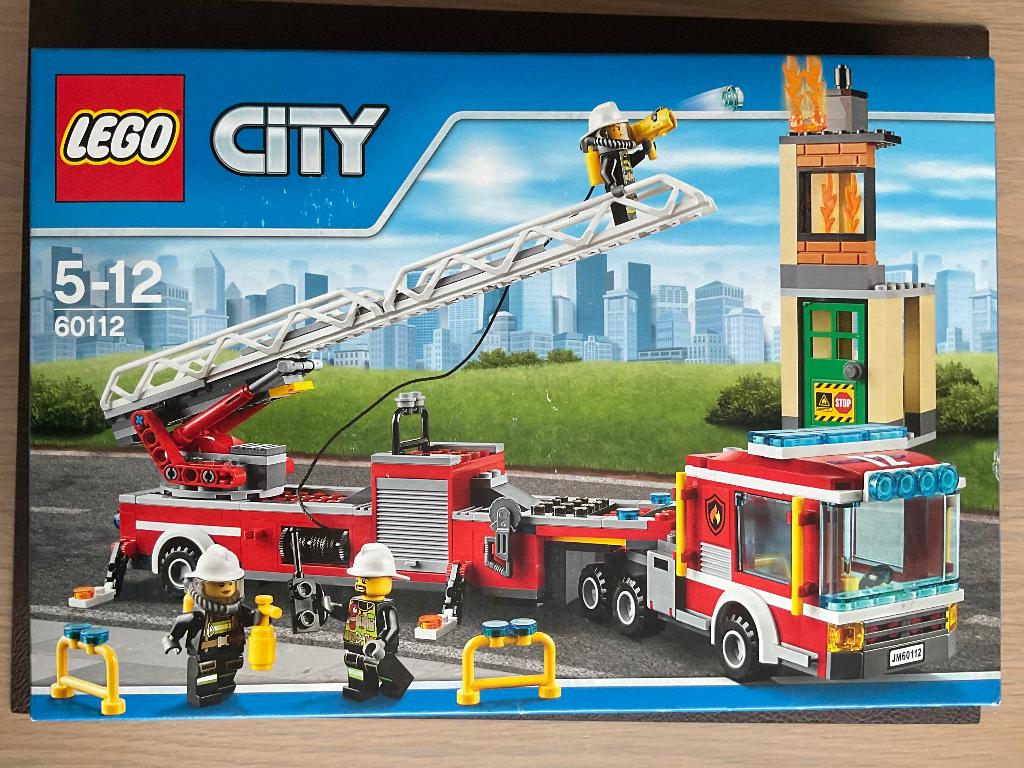 60112 LEGO Brandweerwagen SEALED, Nieuw NOS, Ophalen of Verzenden, Nieuw, Complete set, Lego