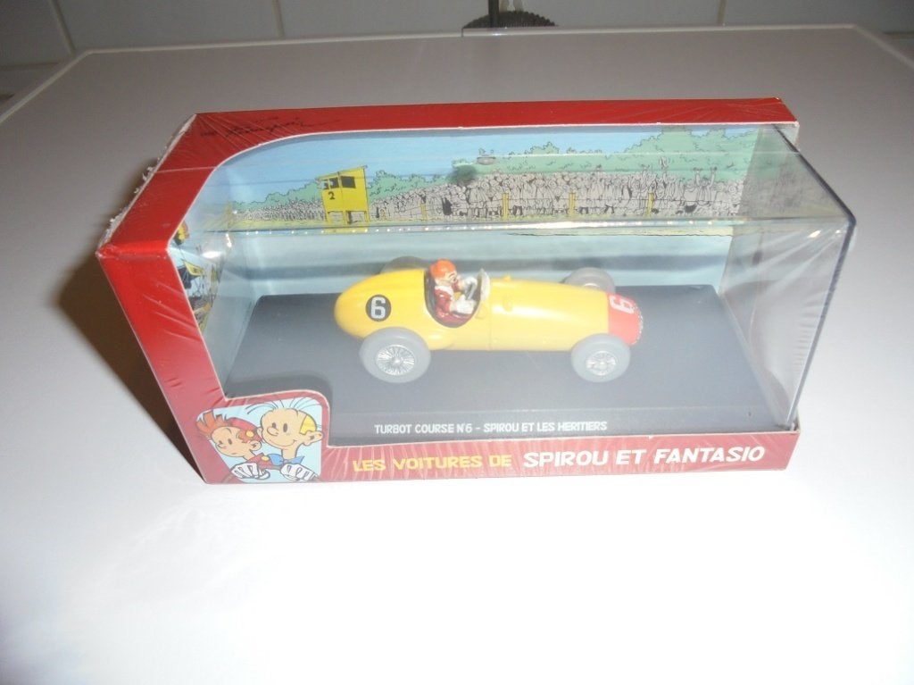 Spirou et Fantasio auto nr 24 Turbot course n6, Ophalen of Verzenden, Guust of Robbedoes, Nieuw, Overige typen