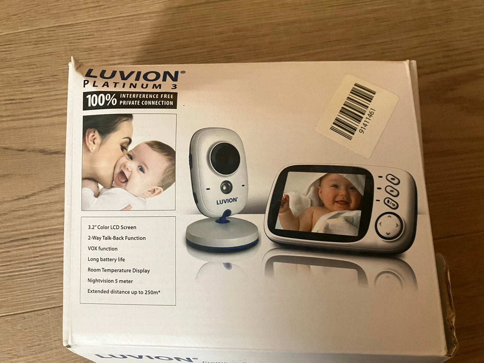 Babycam Luvion, Enfants & Bébés, Babyphones, Envoi, Utilisé, 100 à 250 mètres, Caméra
