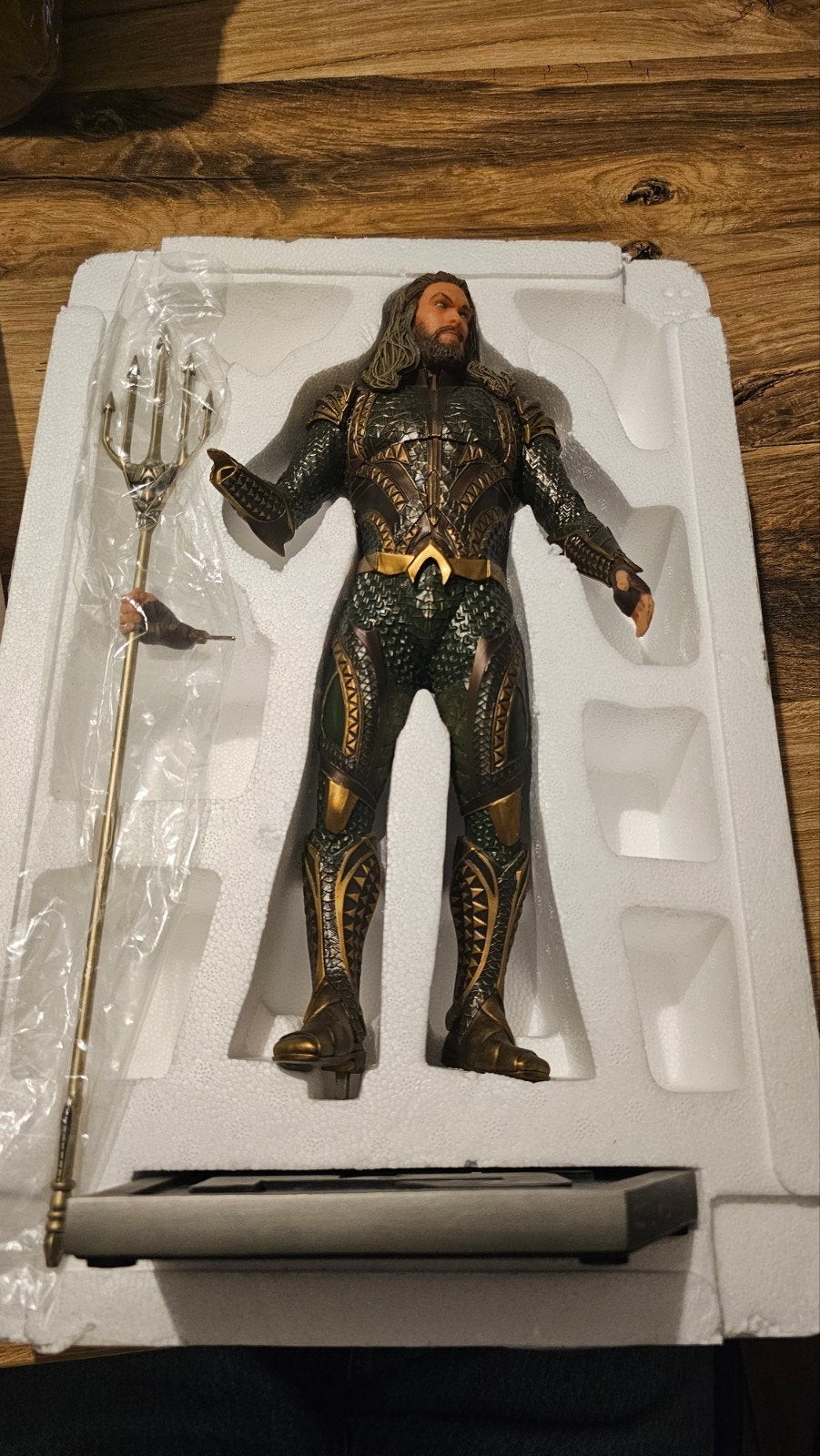 Statue Aquaman DC Collectibles "Justice League" (Direct from, Ophalen of Verzenden, Zo goed als nieuw