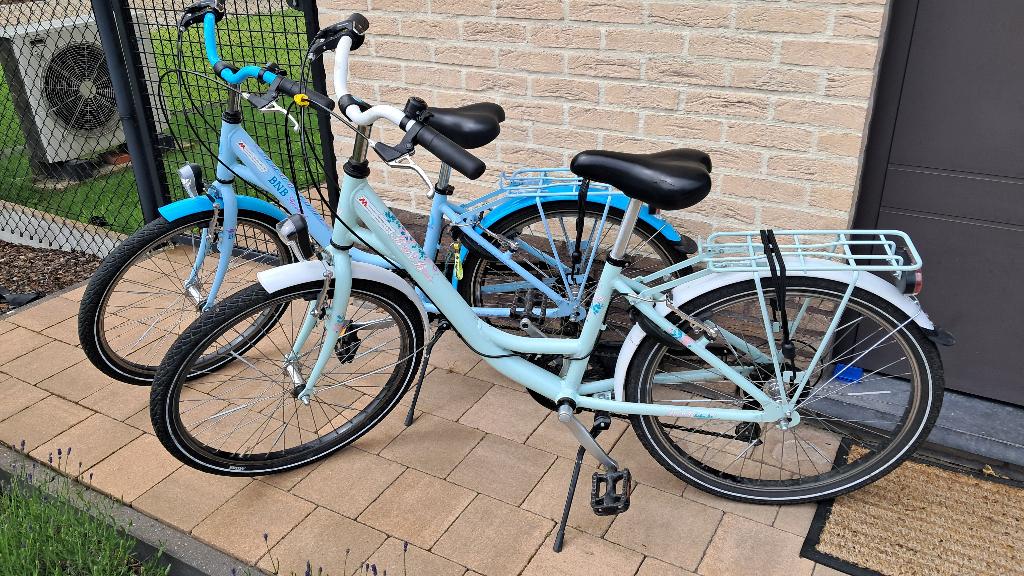 2 vélos 24 pouces BnB pour filles, Enlèvement, Utilisé, 24 pouces, Vitesses