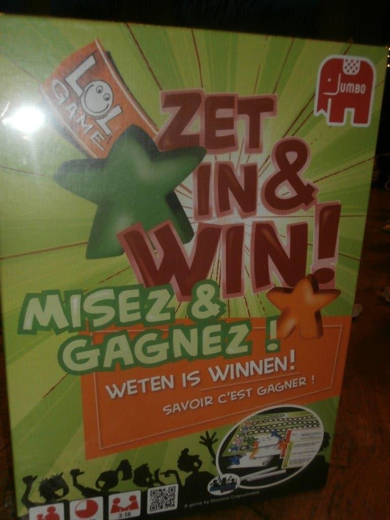 Nieuw Zet in en Win gezelschapsspel, Enlèvement ou Envoi, Neuf