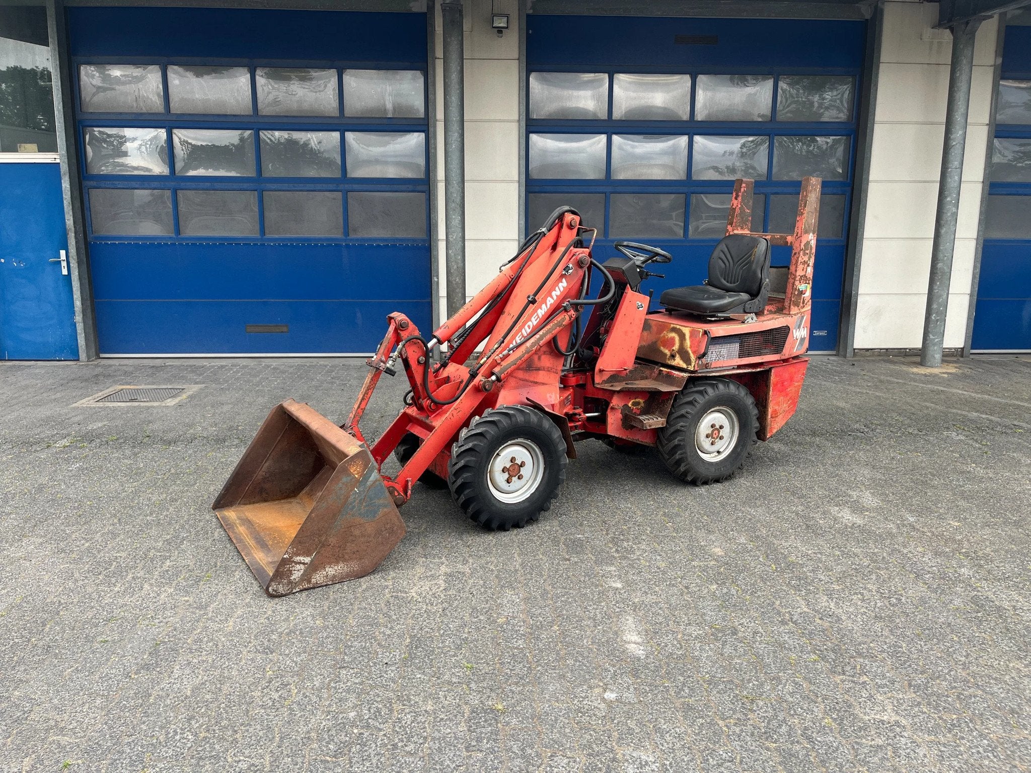 Weidemann 1030 Minishovel / Miniloader, Articles professionnels, Machines & Construction | Grues & Excavatrices, Weidemann, Nvt