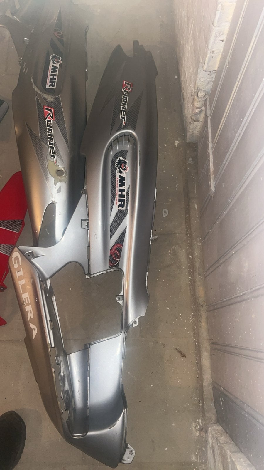 Gilera runner kappenset, Ophalen
