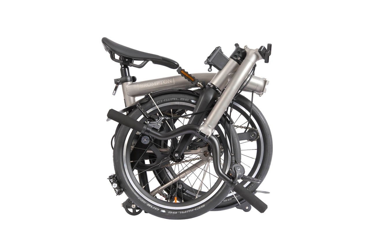 Brompton T-Line 4 versnellingen, ultralicht, Fietsen en Brommers, Fietsen | Vouwfietsen, Zo goed als nieuw, Heren, Brompton, 14 tot 16 inch