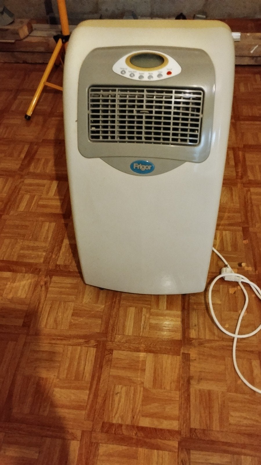 mobiele airco, Ophalen, Mobiele airco