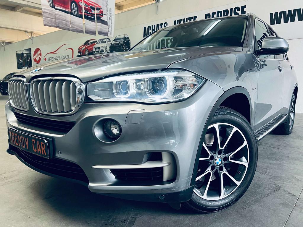 BMW X5 xDrive40e+NAVI+CUIR+CARNET+CARPASS (automatique), Cuir, Achat, Entreprise, Noir