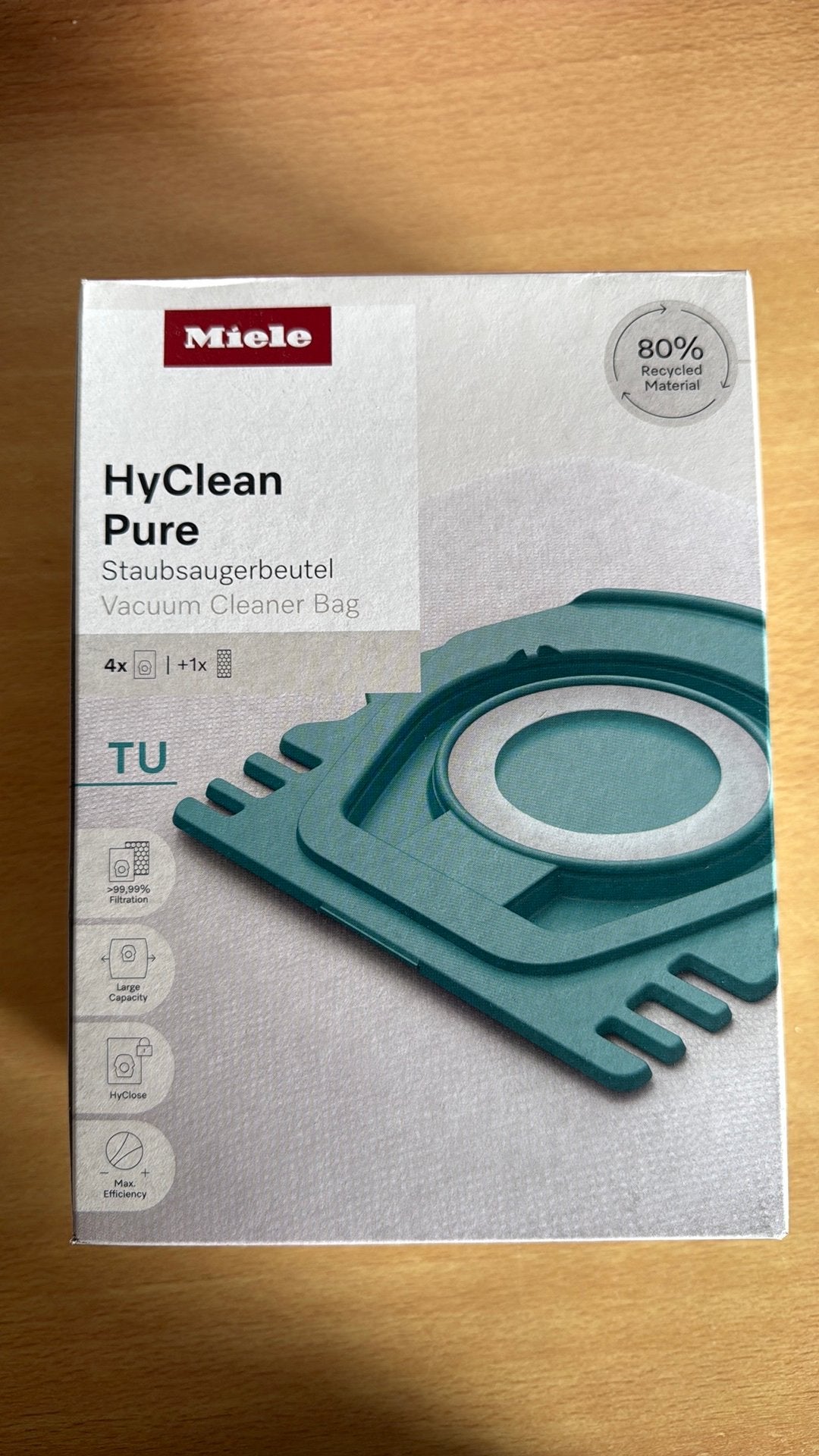Miele TU stofzuigerzakken, Elektronische apparatuur, Ophalen of Verzenden, Zo goed als nieuw, Miele