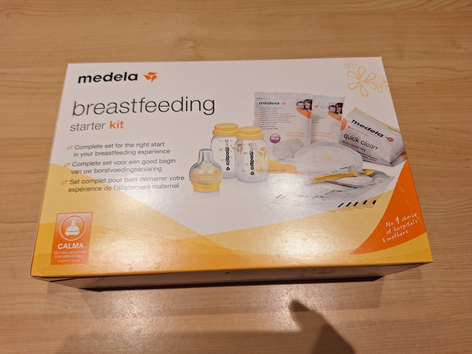 breastfeeding starterkit, Ophalen, Nieuw