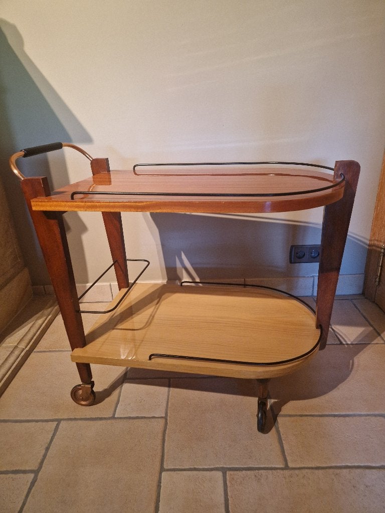 Art deco serveerwagen - Bartrolley, Antiek en Kunst, Ophalen of Verzenden