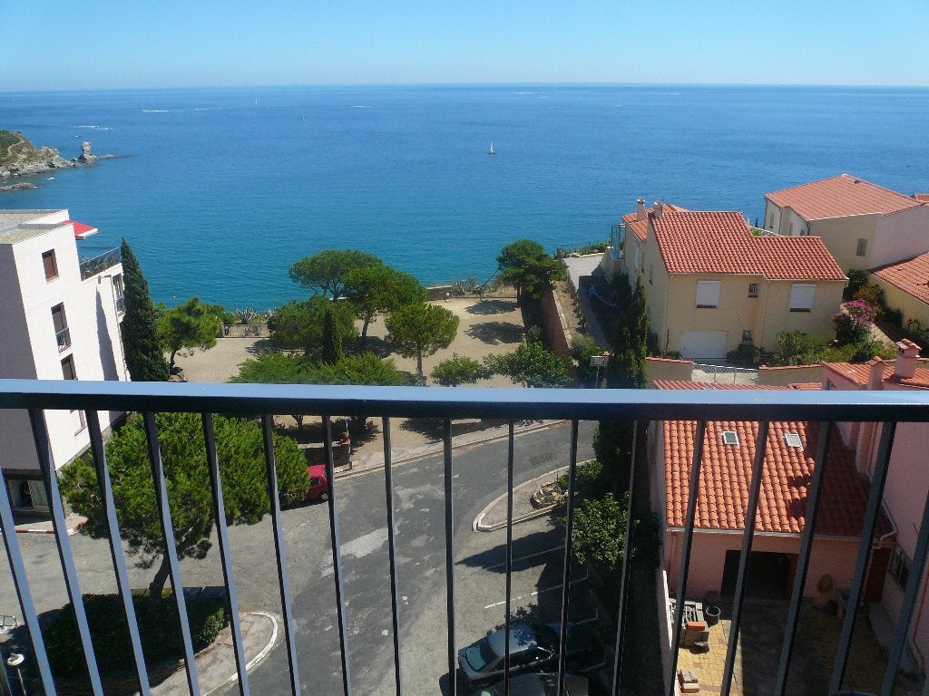 Banyuls sur Mer App 2 ch  5 pers vue sur mer, Propriétaire, Village, Internet, Appartement