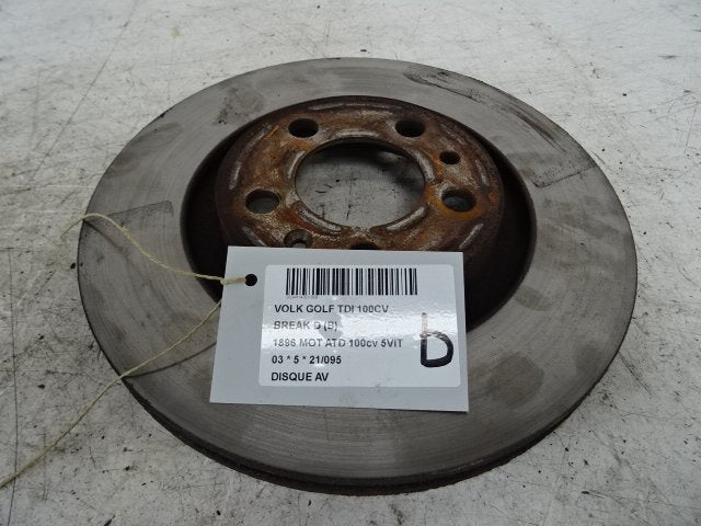 FREIN DISQUE AVANT Volkswagen Golf IV Variant (1J5), Volkswagen, Volkswagen AG, Utilisé, Kundenbetreuung@volkswagen.de