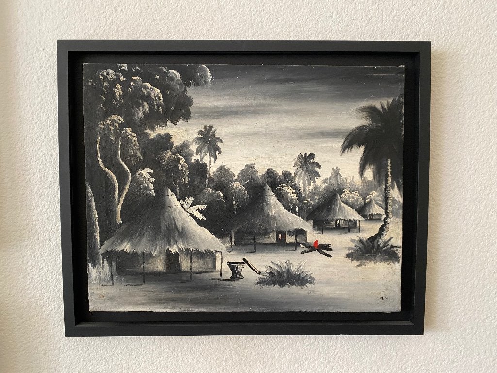 Peinture - art africain, Enlèvement
