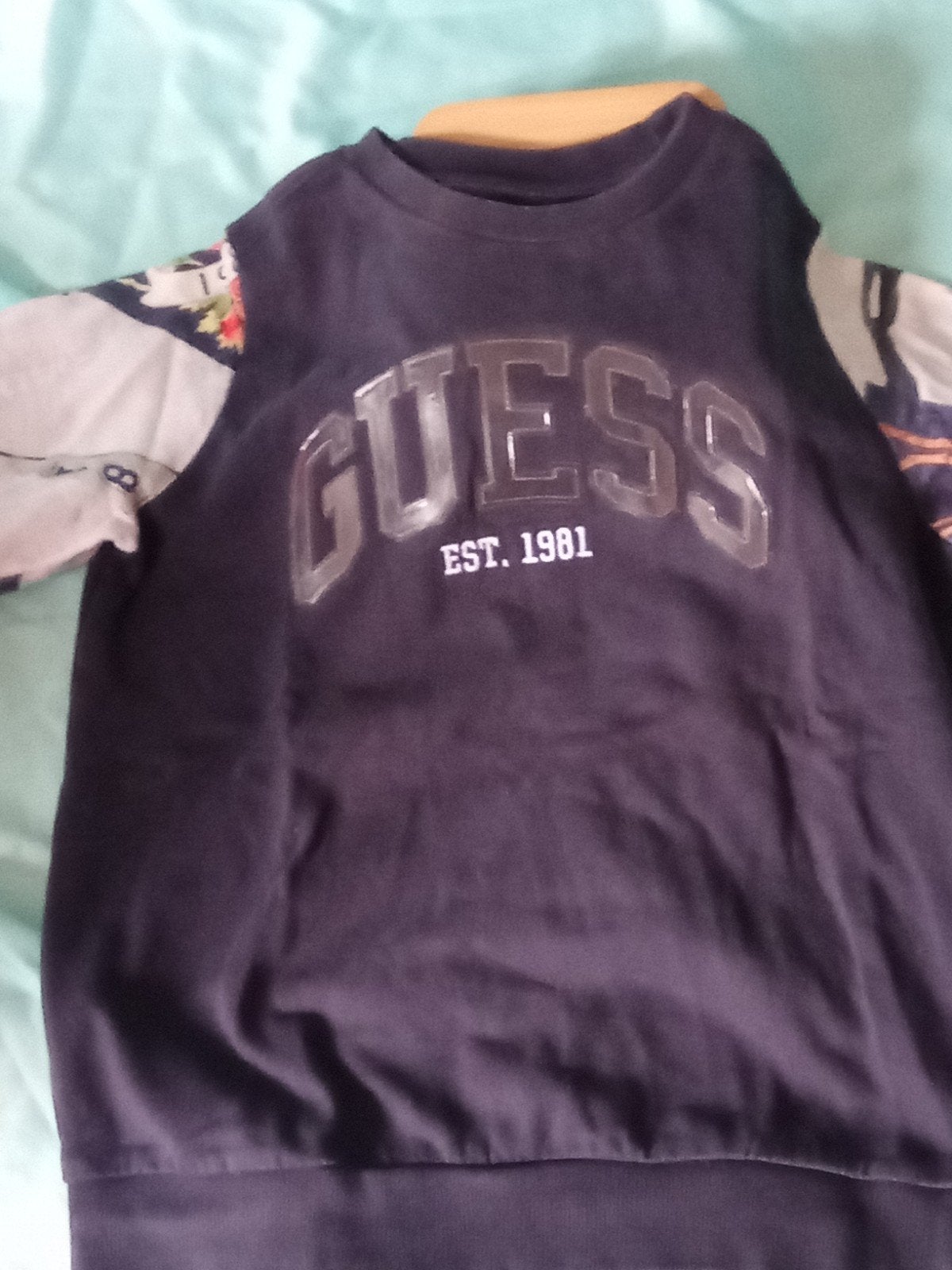 Guess sweater blauw maat 10, Kinderen en Baby's, Ophalen