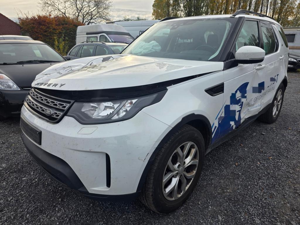 Land Rover Discovery 2018 2.0d 177kw, Auto diversen, Ongevalwagen, Automaat, Land Rover, Wit, Diesel