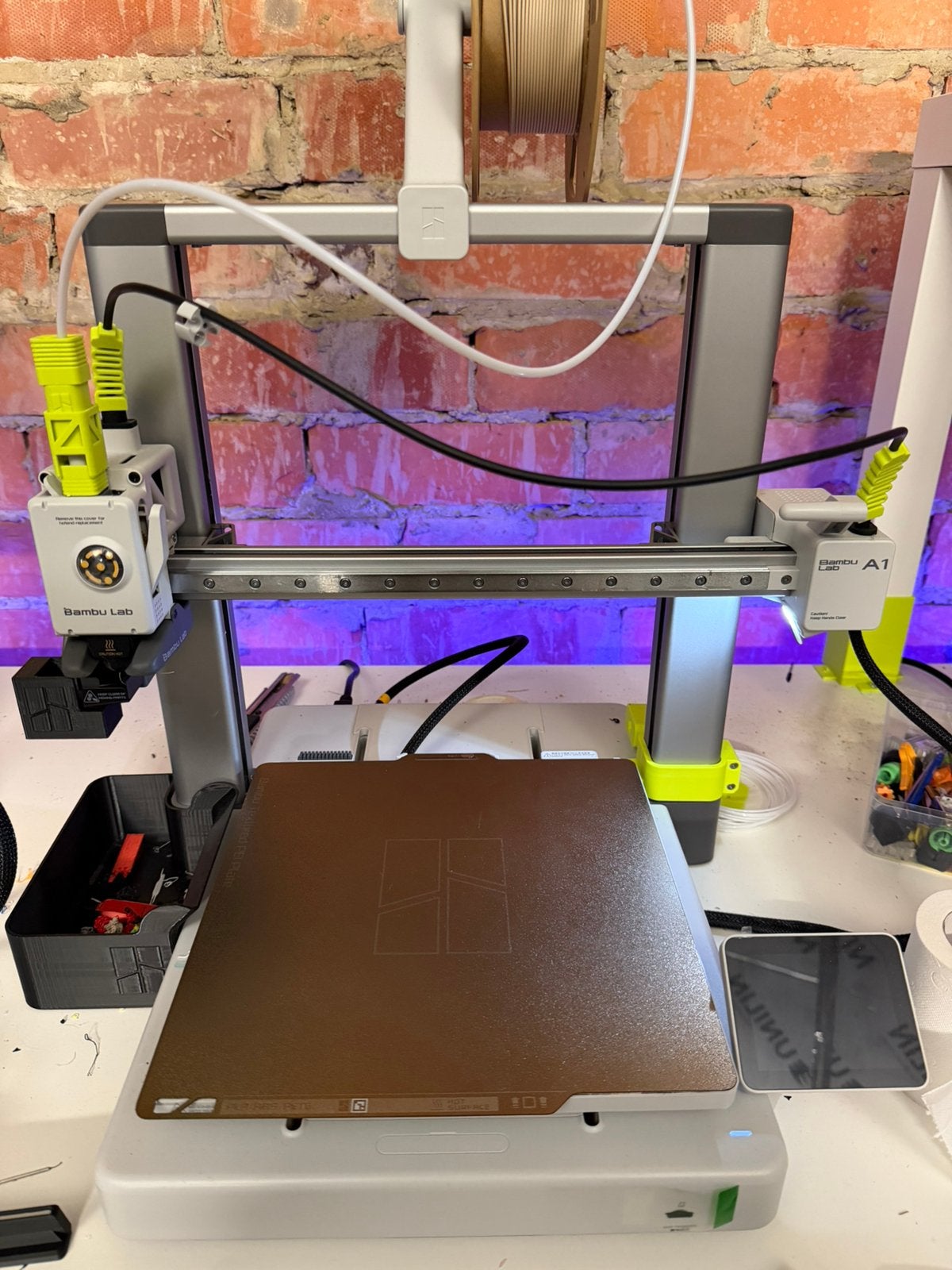 Bambulab A1, Informatique & Logiciels, 3D Imprimantes, Enlèvement, Comme neuf, Filament