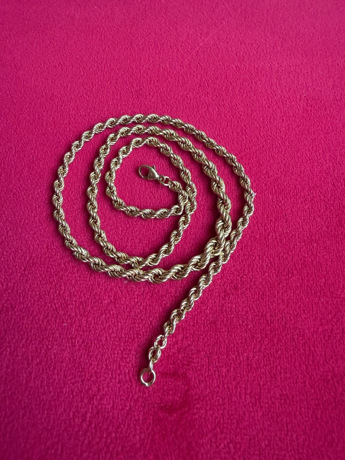 Collier en or 18 carats, Bijoux, Sacs & Beauté, Colliers, Enlèvement, Comme neuf, Or, Or