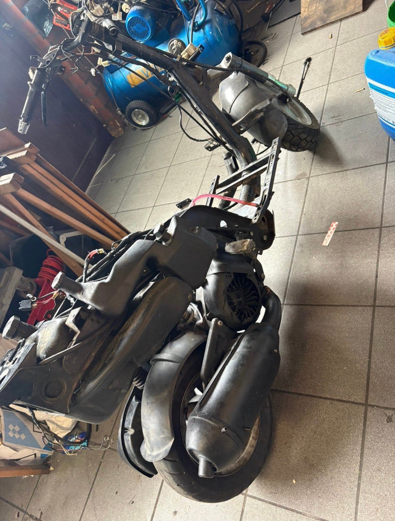Piaggio skipper lx niet lopend, Ophalen, Zo goed als nieuw