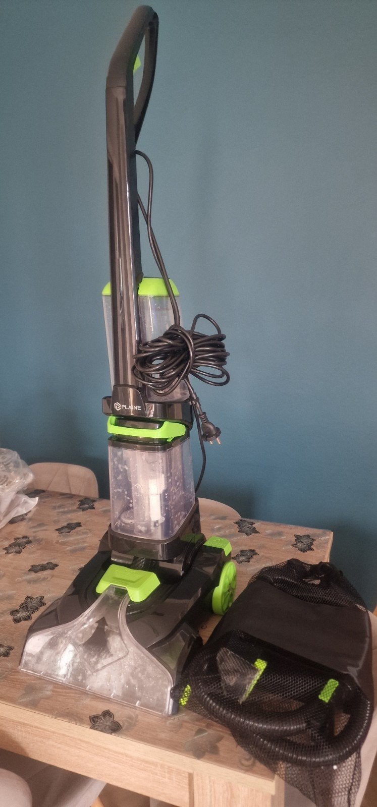 Nettoyage de tapis, Enlèvement