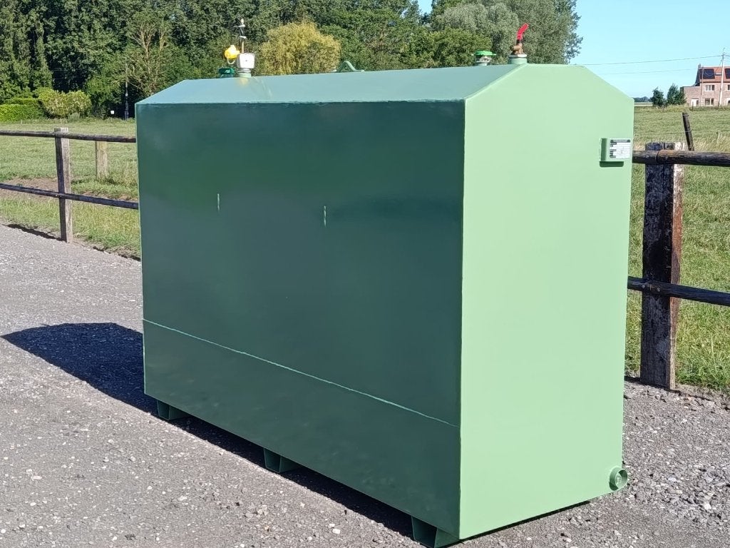 Dubbelwandige mazouttank, Ophalen, Gebruikt