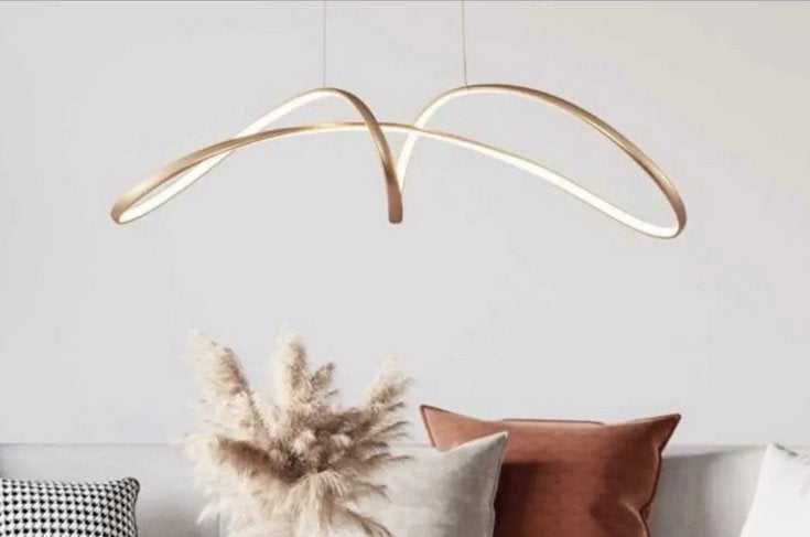 Design armatuur plafond lamp, Huis en Inrichting, 92 cm, Design, LED, Nieuw