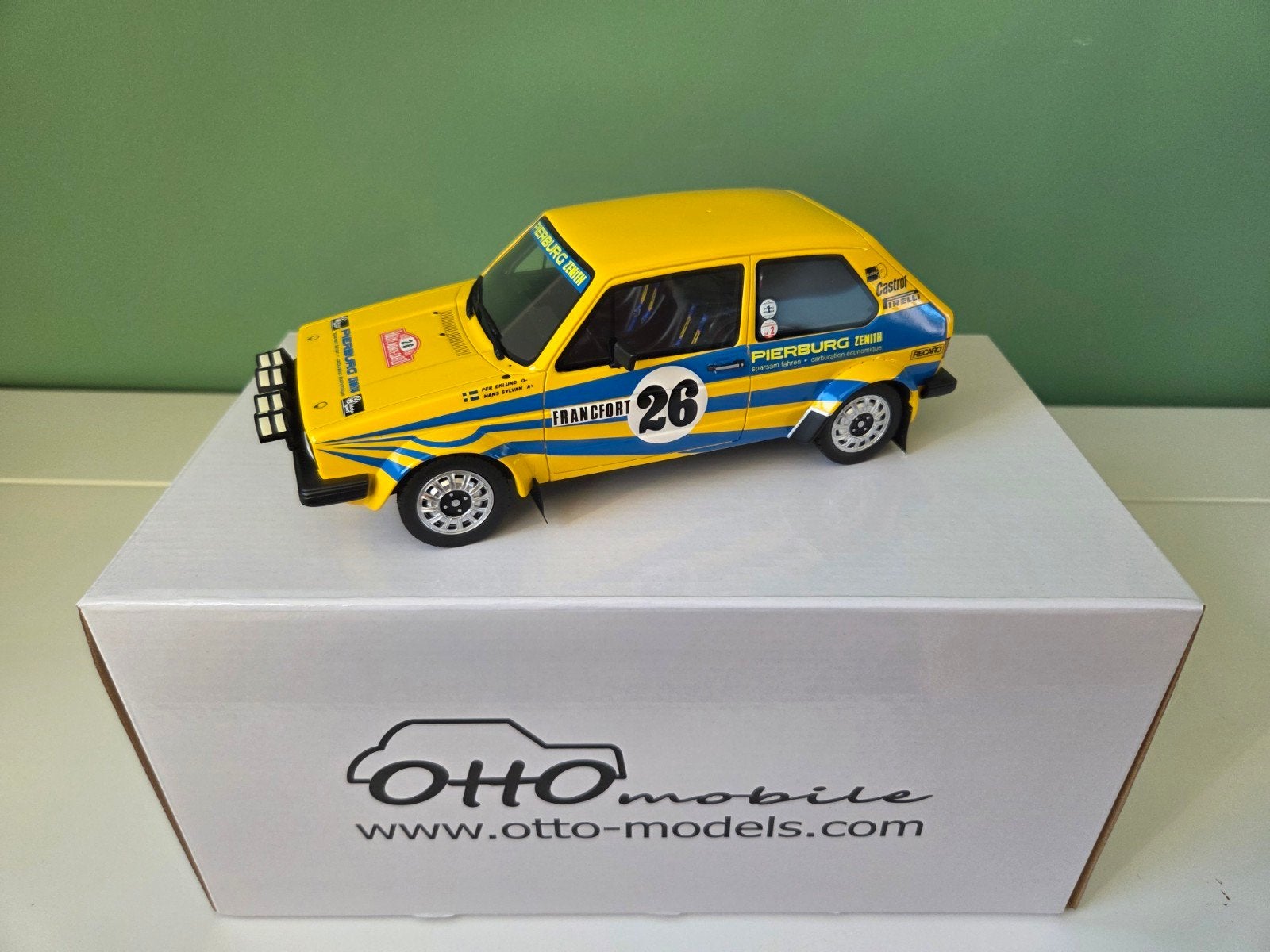 Otto Mobile VW Golf GTI GR.2 Monte Carlo (OT1162) te koop!, Hobby & Loisirs créatifs, Voitures miniatures | 1:18, Enlèvement ou Envoi